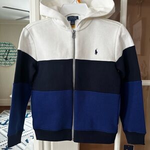 NWT Polo by Ralph Lauren Kids' Tricolor Jacket - Size 7